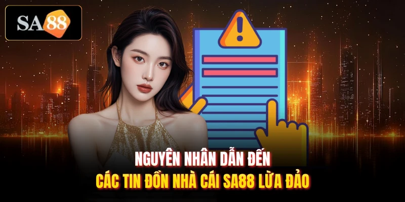 Nguyên nhân dẫn đến các tin đồn nhà cái SA88 lừa đảo
